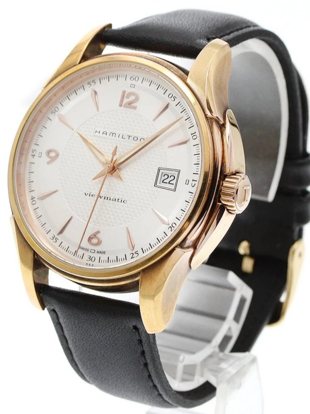 HAMILTON Jazz master H325450 Date Silver Dial Automatic Men's Watch_942289